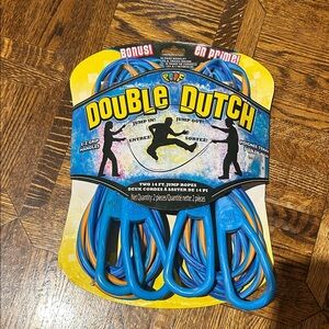 Poof! Double Dutch Jump Ropes - Blue and Orange